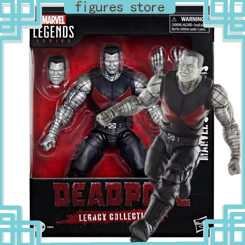 Original Marvel Legends Deadpool Colossus Peter Rasputin Anime Figurine Action Figure Collection Model Toy Ornaments Kid Gifts