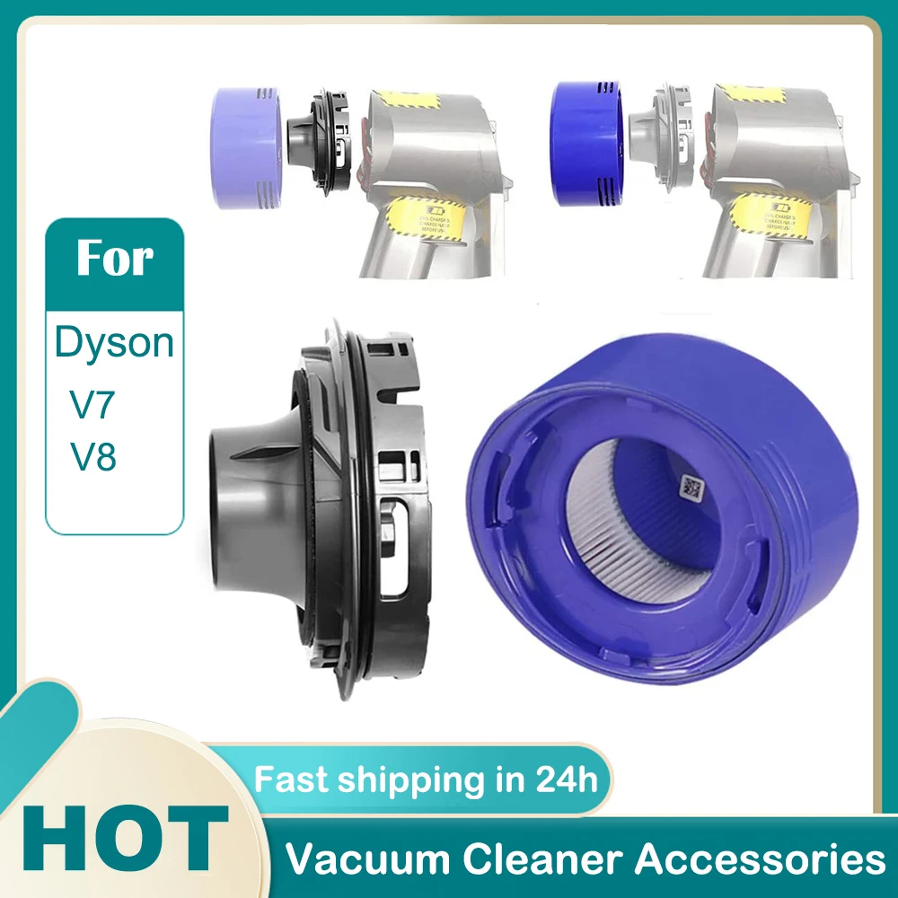 

Motor Rear Cover & Rear HEPA Filter Kit Replacemnet for Dyson V7 V8 Vacuum Cleaner Accessories