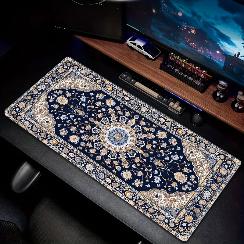 Mouse Pad Bohemian Persian Desktop Table Cushion Office Carpet Computer Desk Mat Mouse Carpet Gaming Accessories Desk Pad