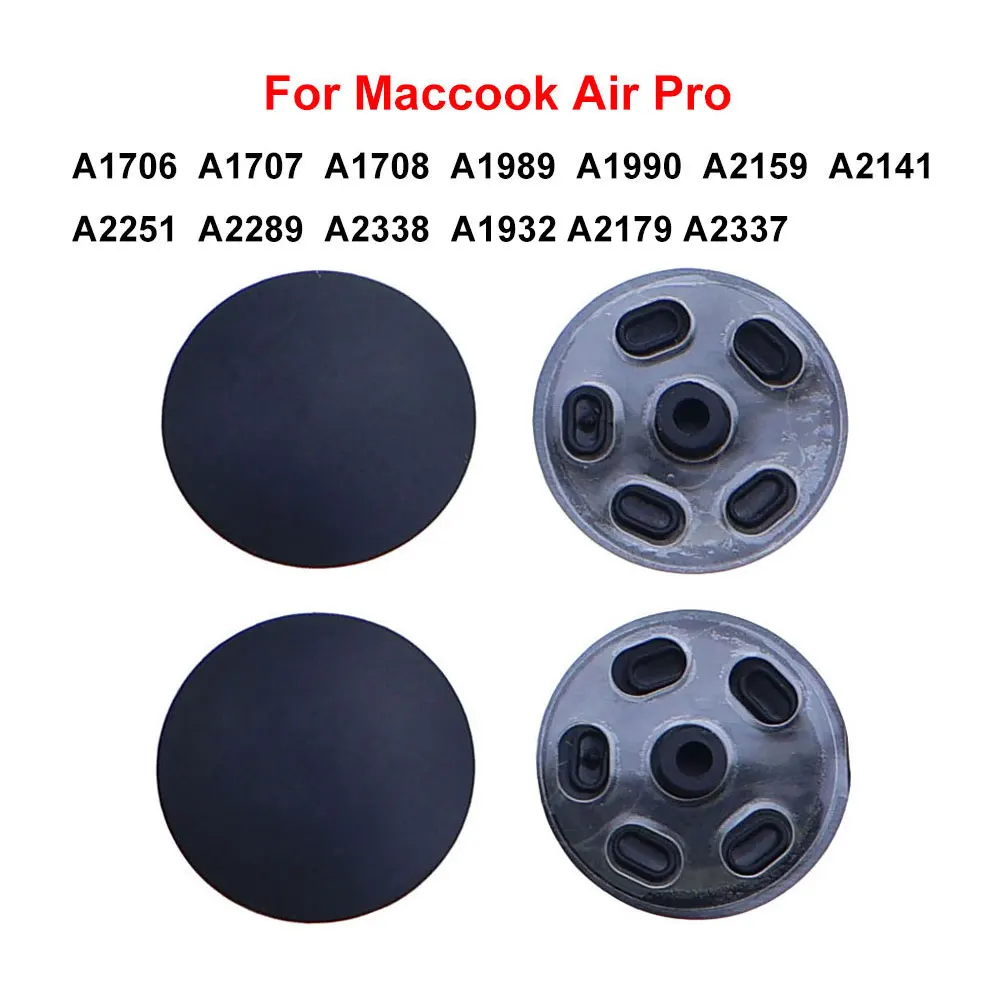 1Set Bottom Fall Abdeckung Schrauben Bottom Fall Gummi Füße Fuß Pad Für MacBook Pro Retina 13 "15" A1706 a1989 A1707 A1990 A1708