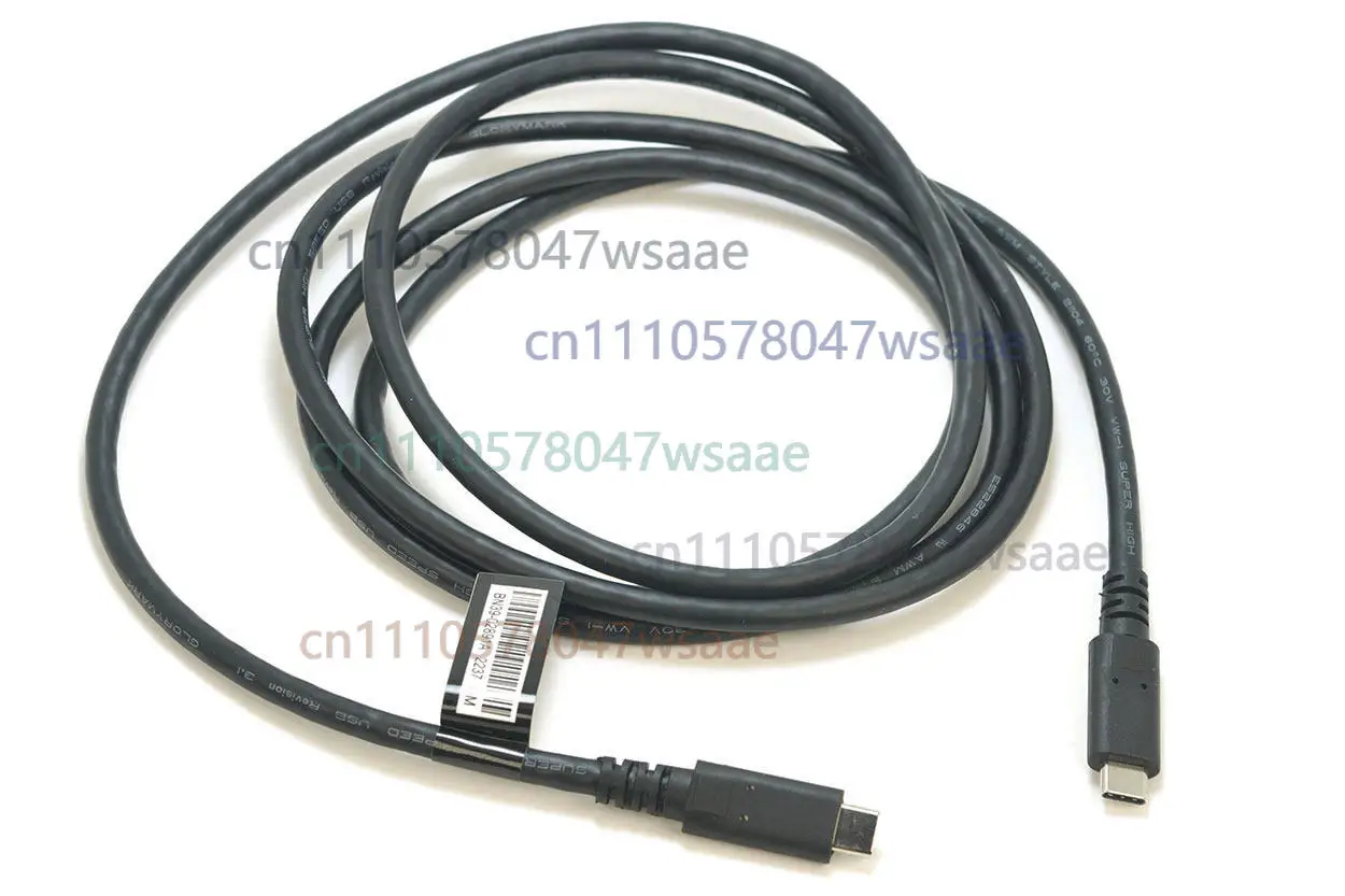 Cable Thunderbolt 3 Tipo-C a C de 2M para Samsung BN39-02627A, PD100W, 20Gbps, Solución de un Solo Cable para Monitor Samsung 5K, Carga y Transferencia de Datos de Video