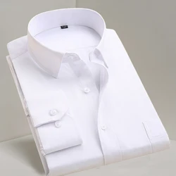 Men's Dress Shirt Designer Fashion Casual Long Sleeve Male Business Formal Shirt Slim Fit Camisa Social Masculina Clothing