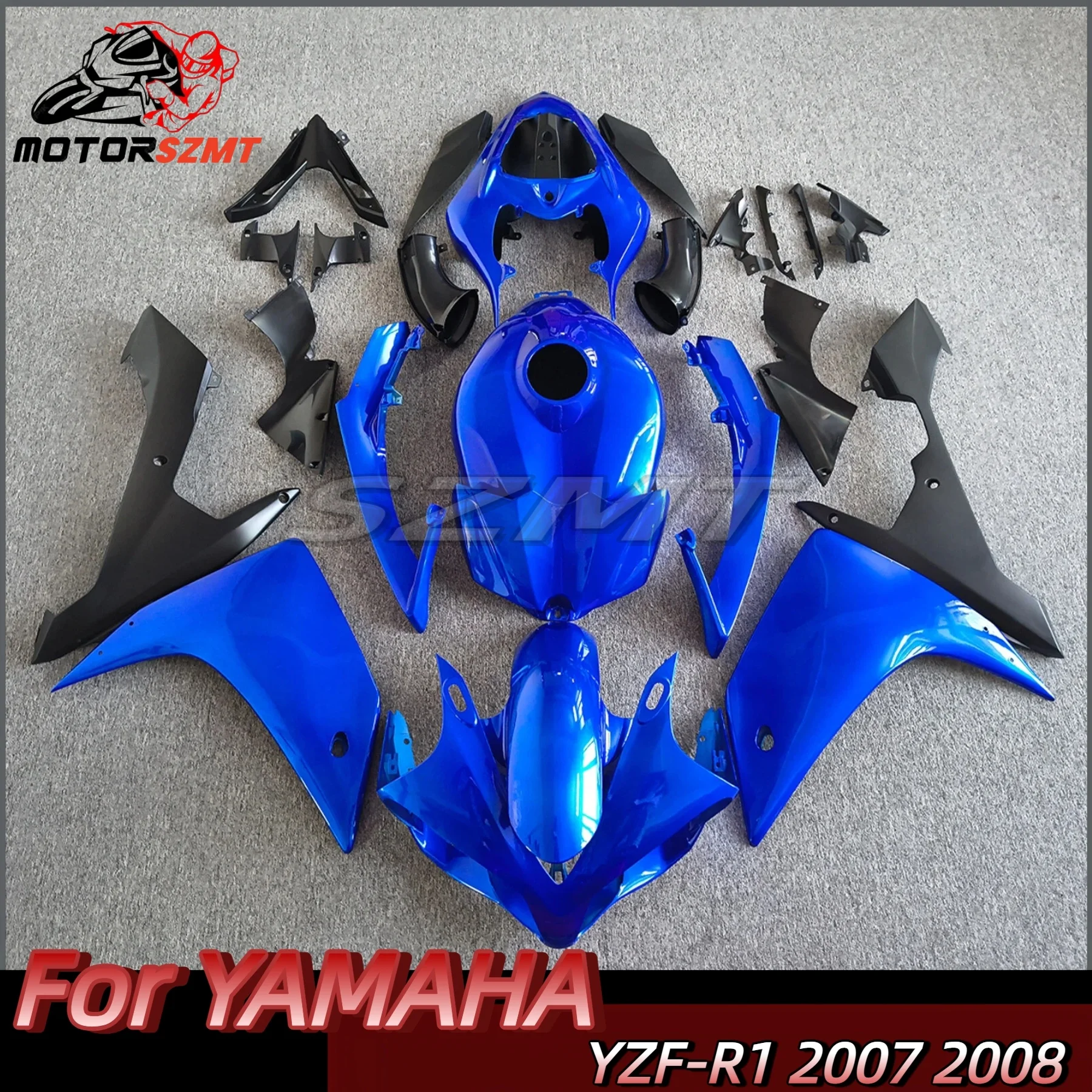 

Fairing Kit Fit For YAMAHA YZF R1 07 08 New ABS Plastic Shell Motorcycle YZF-R1 2008 2007 Bodywork Set Custom Housing Red Black