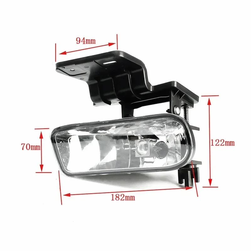 Clear Lens Front Fog Lamp Car Bumper Fog Light For Chevrolet Silverado/Suburban/Tahoe 1999-2002