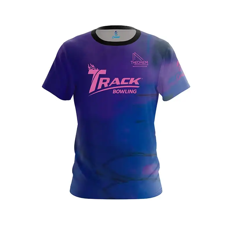 Neues Herren-Bowling-Trikot mit Tornado-Blitz-Druck, Kurzarm, Performance-Sport-T-Shirt, Pro-Bowler-Fan, Casual Streetwear – Detail 8
