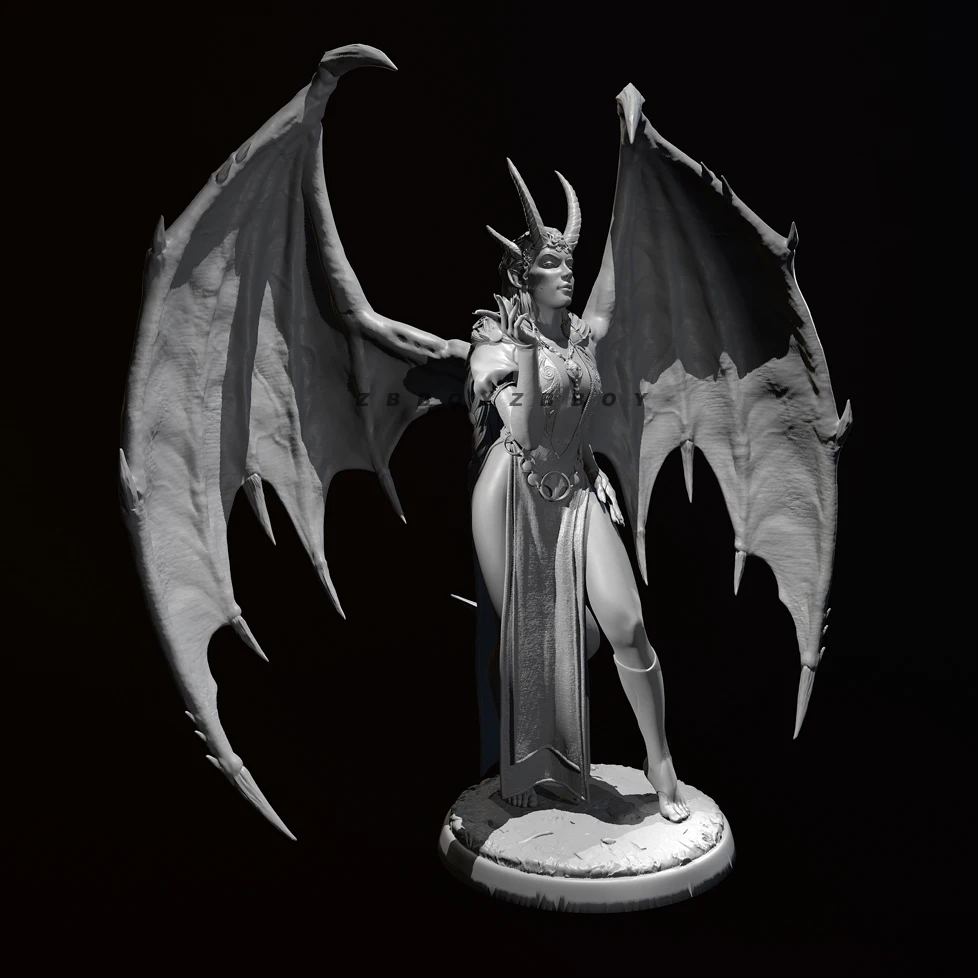 The height of man 38mm 50mm 75mm Resin model kits figure beauty colorless and self-assembled （3D Printing ） TD-6581/3D