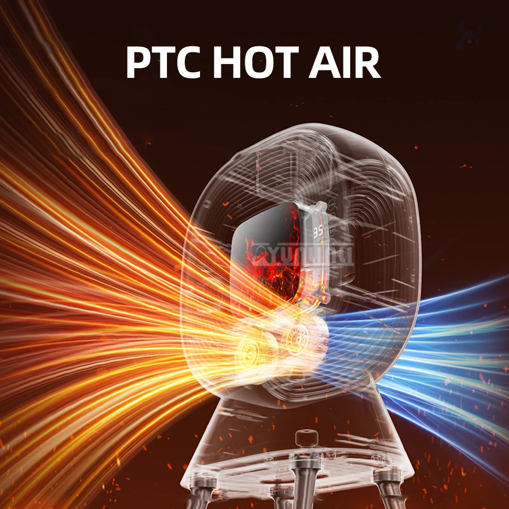 Calentador de chimeneas para sala de estar, chimenea eléctrica de llama simulada, calefacción para baño