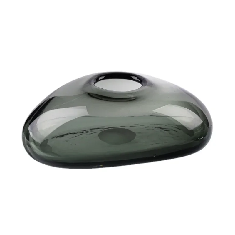 

Modern simple glass vase, desktop living room, creative ornaments