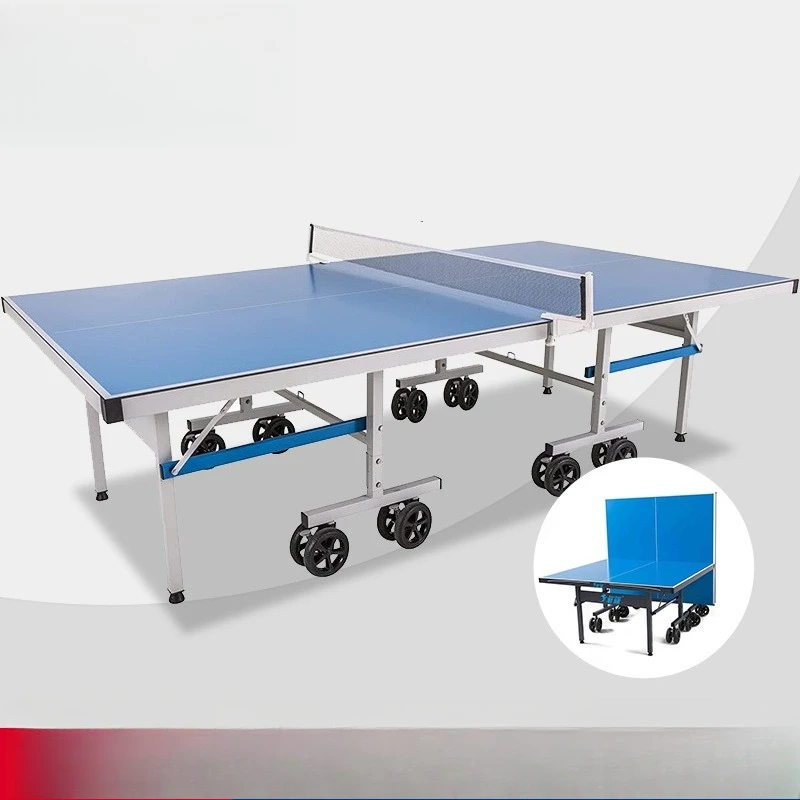 

Cross-border customized professional table tennis table indoor household foldable outdoor standard table wholesale waterproof
