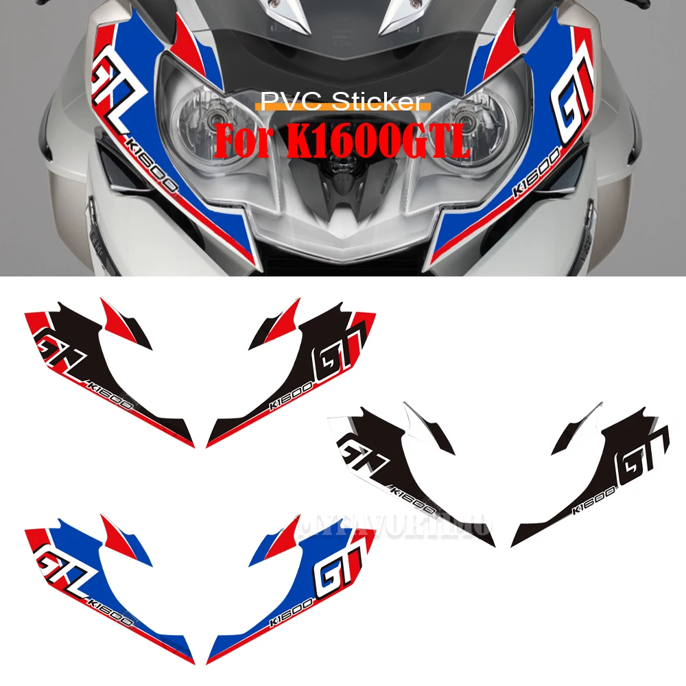 

﻿ Motorcycle Tank Pad Stickers Windshield Windscreen Protector Fairing Fender Trunk Luggage For BMW K1600GTL K1600 K 1600 GTL