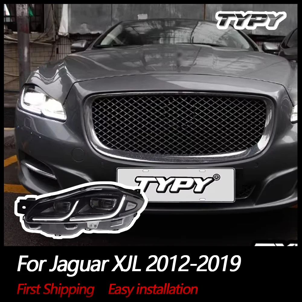 

TYPY Car Headlights For Jaguar XJL 2012-2019 LED Car Lamps Daytime Running Lights Dynamic Turn Signals Car Accessories