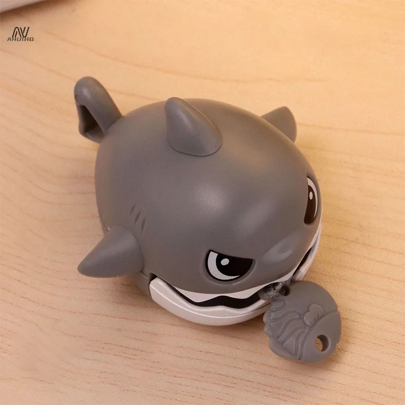 Cartoon Cute Stay Wire Bites Teeth Shark Keychain Creative Pull String Decompression Novelty Funny Toys Backpack Pendant Decor