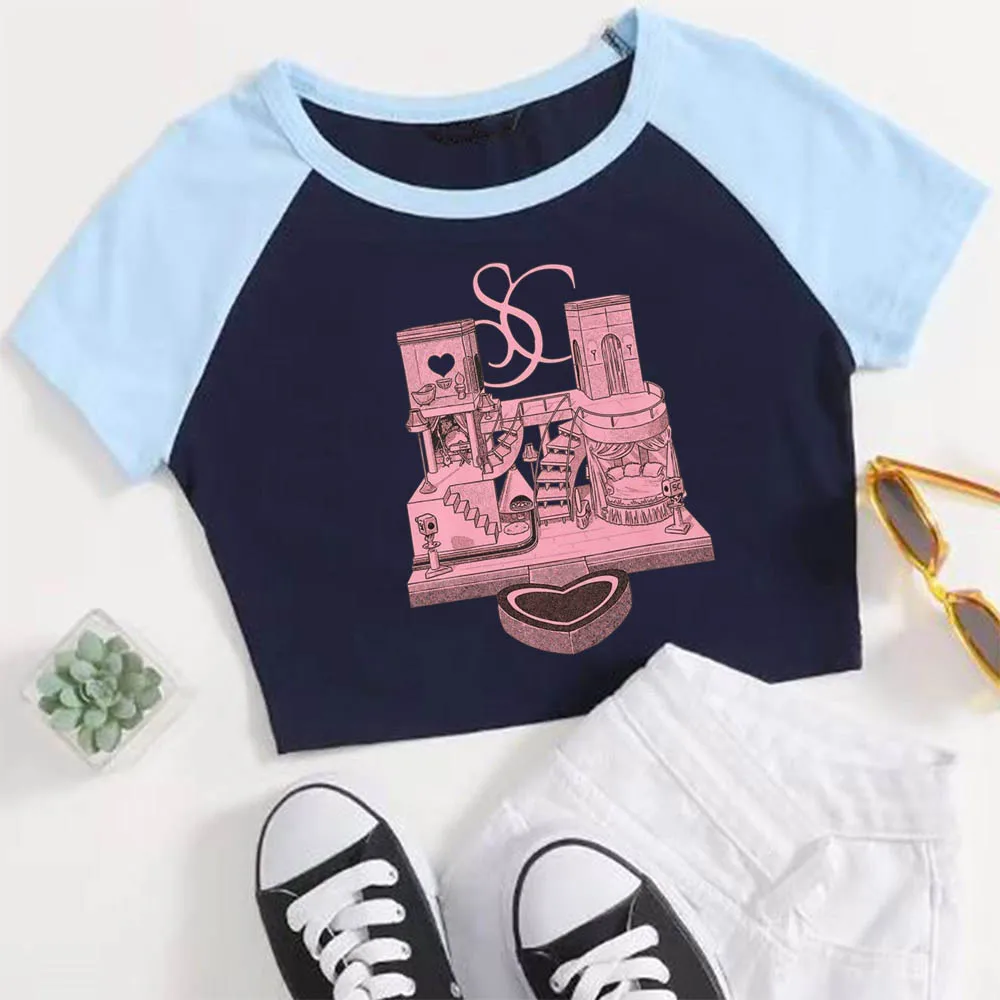 سابرينا كاربنتر هاوس تور 2025 قميص قصير مثير للفتيات بأكمام قصيرة قميص هدية للمروحة #6