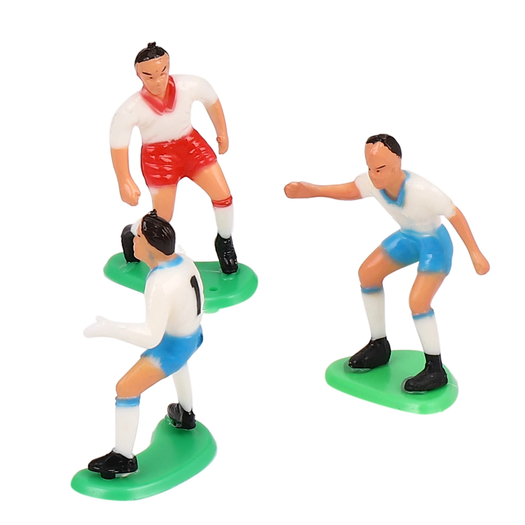 8PCS Soccer Football Cake Topper Player Decoration Tool Birthday Mold Mould Set