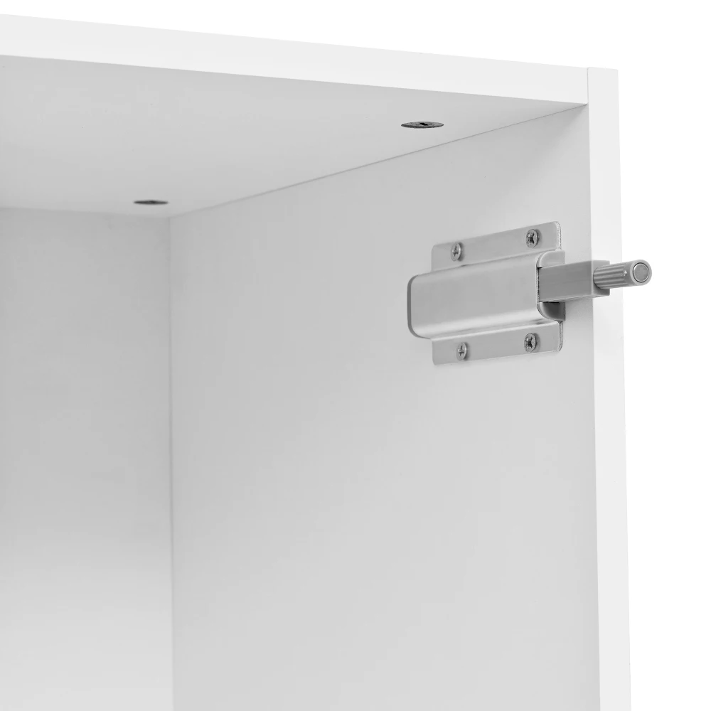 PINGGO Kompaktes Garderobenset mit Spiegel und Sitzbank, Flur-Aufbewahrungssystem mit Schuhregal und Kleiderhaken, Schlafzimmer-Möbelsystem – Detail 21