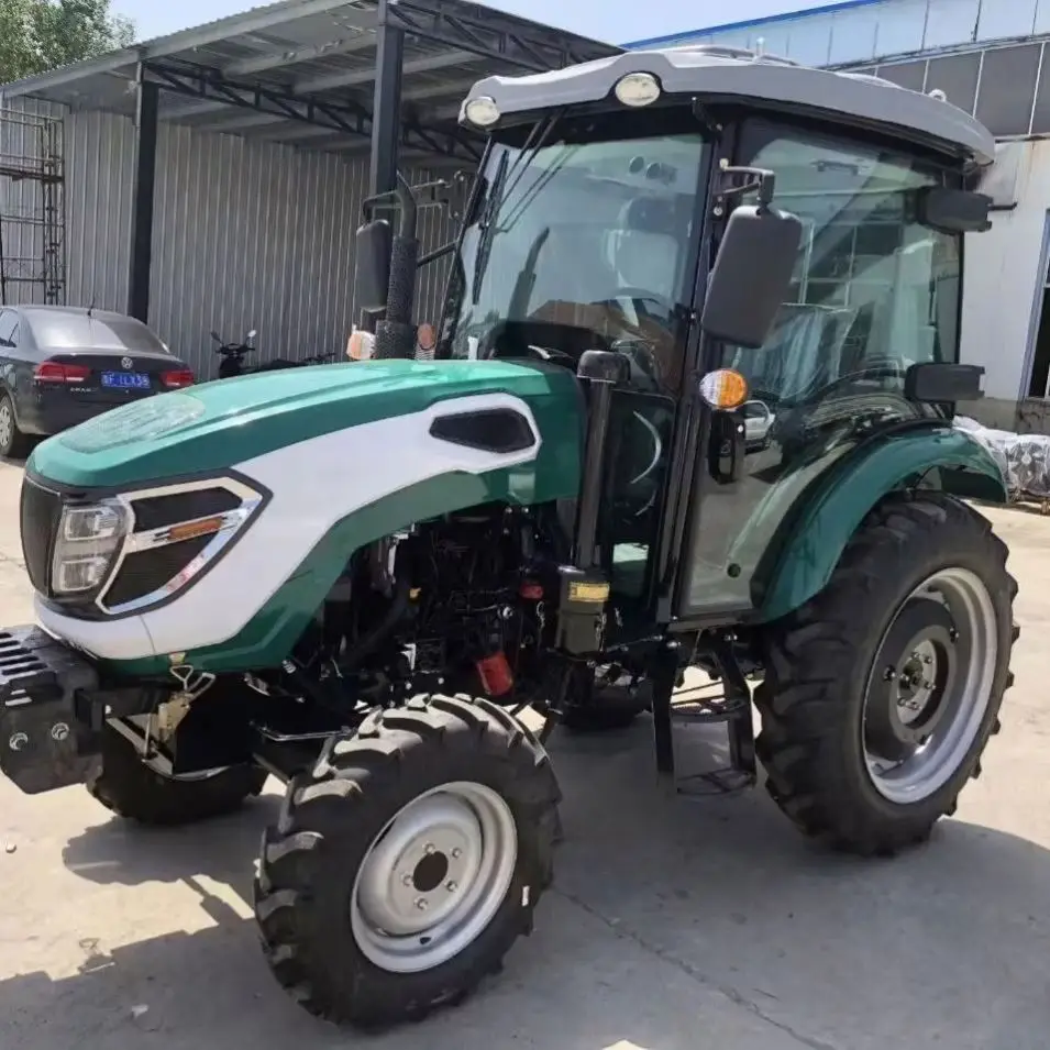 Factory Direct 4WD 4X4 Mini Agricultural Tractors, 50Hp-100Hp Multi Power Models Diesel Farm Tractors for Farming Work
