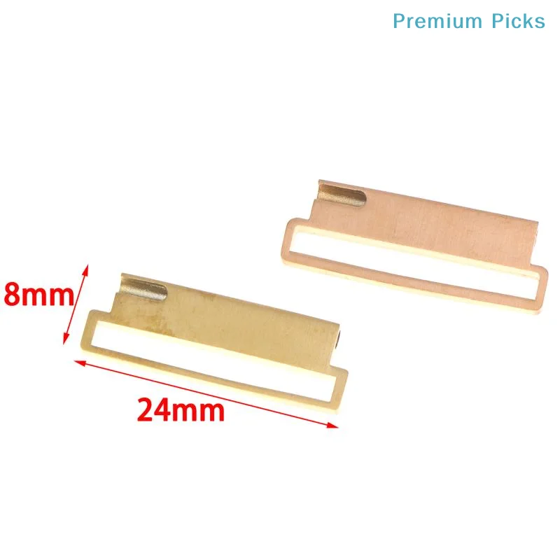 Metal Watch Strap Adapter Quick Release Heavy Duty 18/20/22/24mm Flat Interface for Smartwatch & Traditional Watch Upgrade