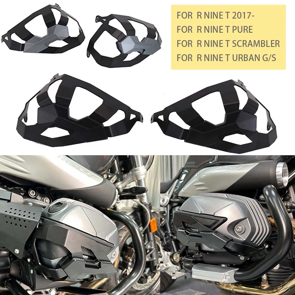 

Engine Guard Cylinder Head Protector Cover Rnine T Pure Scrambler Urban G/S Motorcycle Accessories For BMW R NINE T 2017-