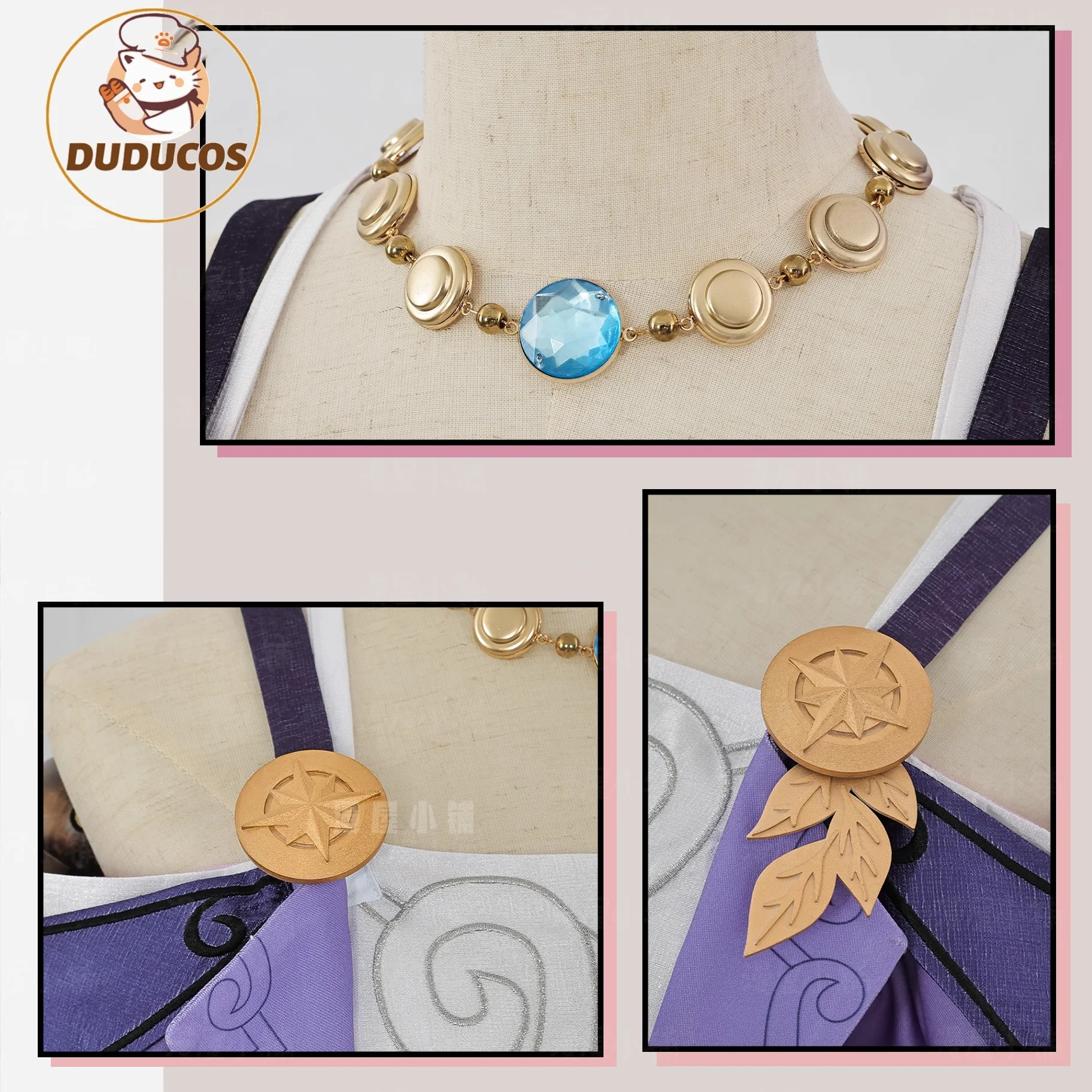 هونكاي: زي ستار رايل سيرين التأثيري زي الهالوين كرنفال حفلة عيد الميلاد لعب الأدوار ملابس الملابس للنساء #5