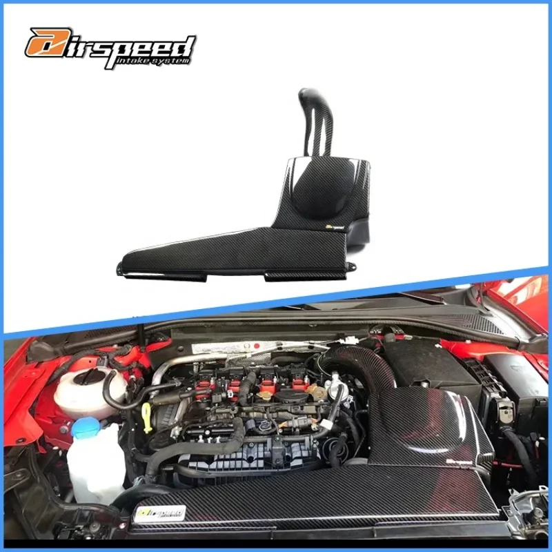 Airspeed Brand Factory Auto Engine Parts  Carbon Fiber Performance Cold Air Intake Kit System For audis TT TTS EA888 GEN3