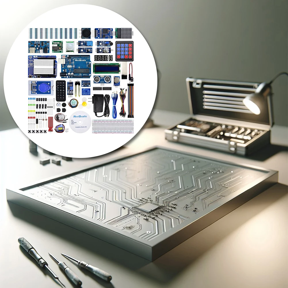 

Most Complete Starter Kit For Arduino R3 STEM Projects with Servo Most Complete Electrnoics Starter Kit LEDs For Arduino IDE
