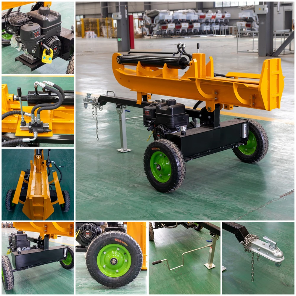 소형 가정용 장작 분할기 휴대용 장작 분할기 유럽 시장용 3점 장착형 농기계