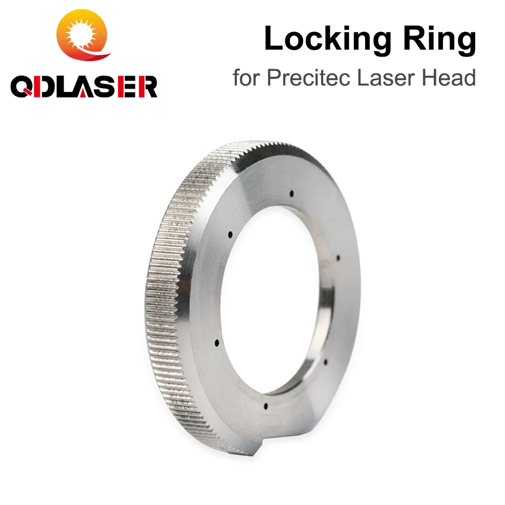 

QDLASER Laser Ceramic Lock Ring Nut Fiber Laser Head Parts For Raytools Fiber Laser Nozzle Ceramic Connector Fasten Ring