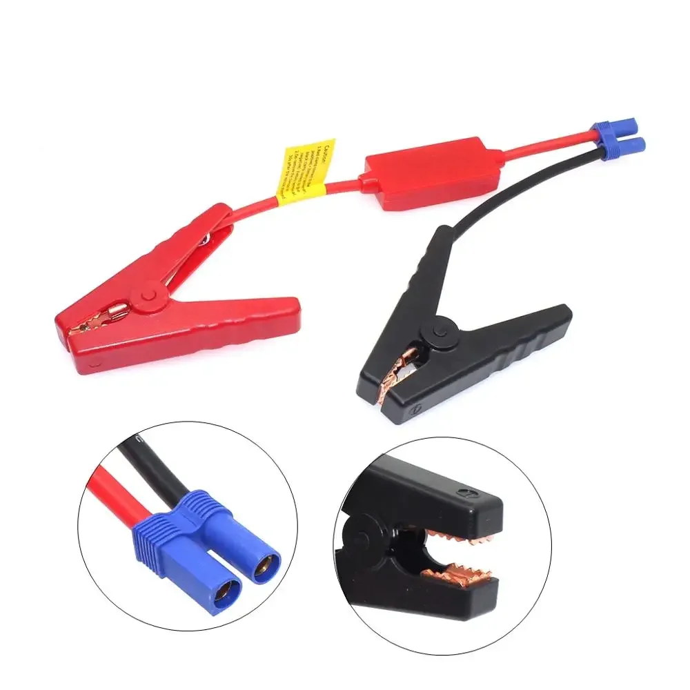 New Plug Connector Emergency Lead Cable Booster Cable For Auto Car Battery Connection Jumper Jump Start Prevent Reverse Charge