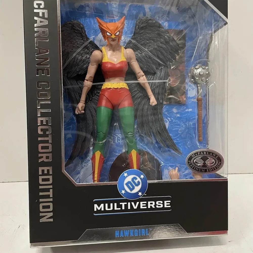 Mcfarlane Toys DC Mcfarlane Collector Edition Hawkgirl (Kendra Saunders) Figura de acción de 7 pulgadas Wv15 # Kit de Garaje para Muñecas Modelo Chase 63