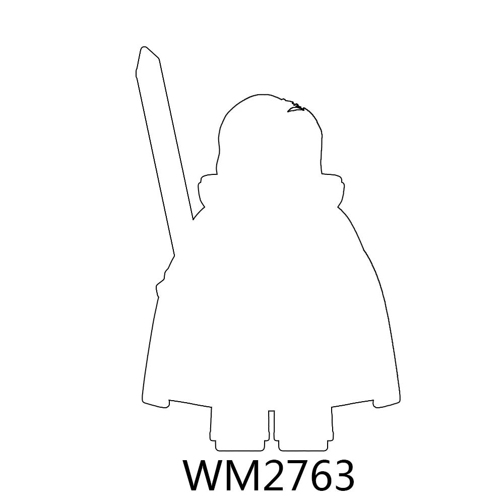 WM6189 Anime Minifigure Building Blocks Giocattolo WM2762 WM2763 WM2764 WM2765 WM2766 WM2767 WM2768 WM2769