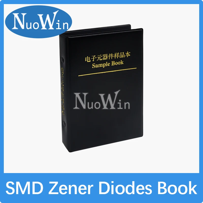 SMD Zener Diode Sample Book SOD-323 0805 SOD-123 1206 2.4V - 30V 28Values 0.5W 1/2W Package Series Assorted Kit