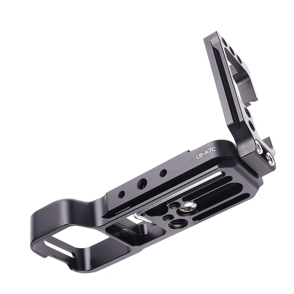 A7C Vertical Shoot Quick Release Plate Bracket Hand Grip for Sony Alpha 7C E-mount Full Frame Mirrorless Digital Camera