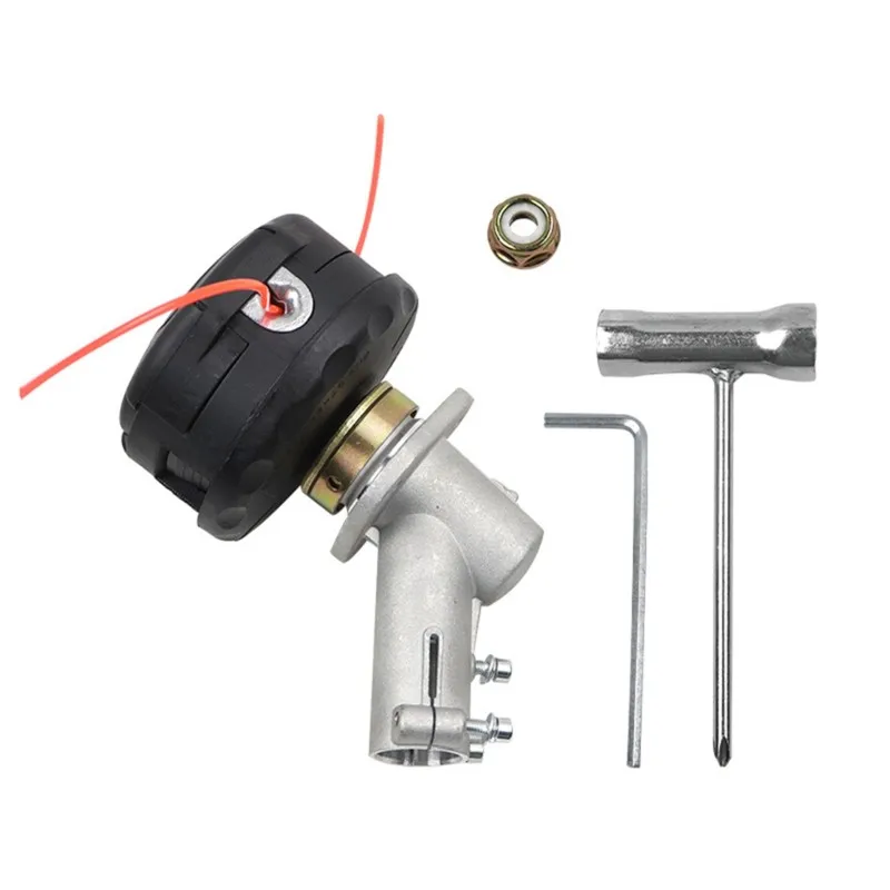 WCS-Gear Head Box With Trimmer Gearbox Head Replacement Spare Part For P021008182 99944200907 Lawn Mower- Srm225 Head Included