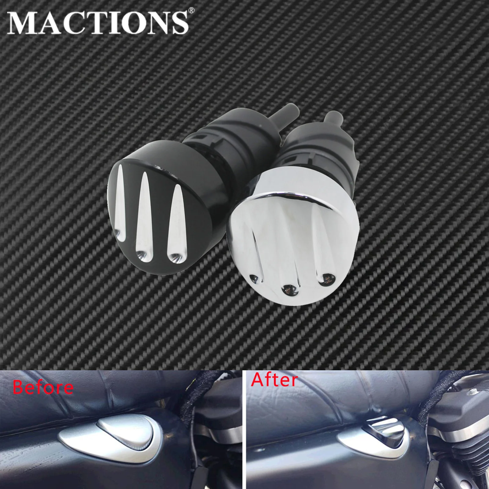 

Black Chrome Oil Dip Stick Dipstick Filler Plug For Harley Sportster XL 1200 883 Iron Forty Eight 48 2004-12 2013 2014 2015 2016