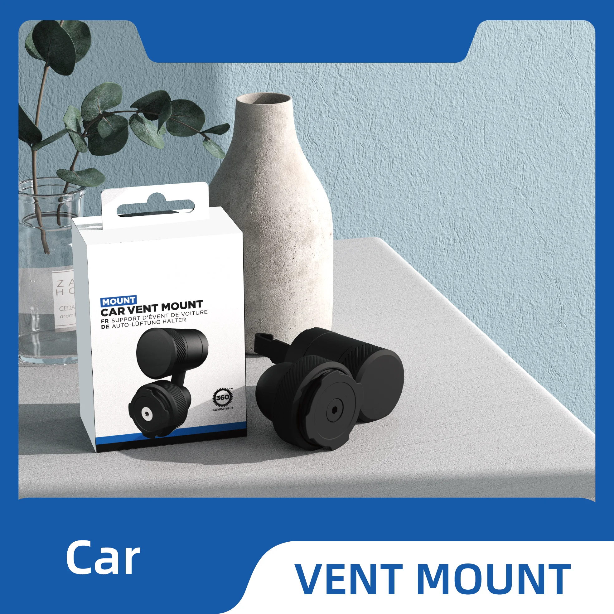 Vent Mount for car phone mounts