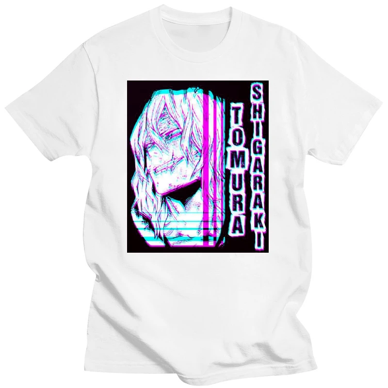 Men t-shirt Tomura Shigaraki Glitch tshirt Women t shirt