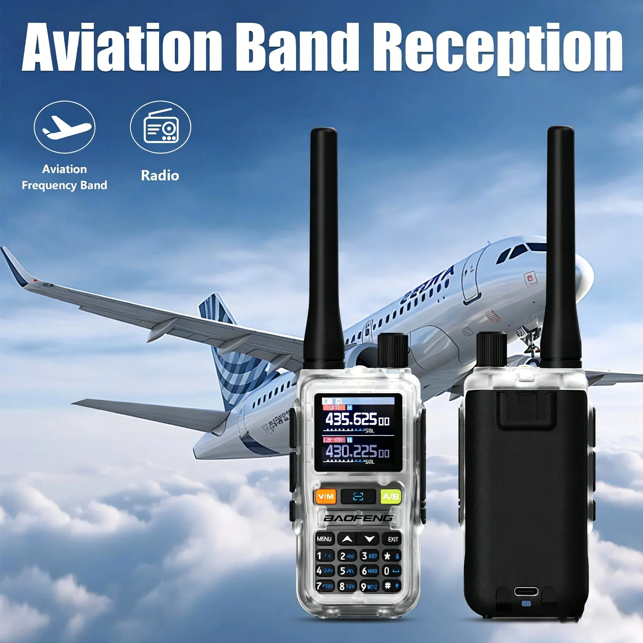 baofeng-uv-5r-mini-walkie-talkie-ham-radio-dual-band-vhf-uhf-air-band-5w-2200mah-bluetooth-type-c-ptt-vox-for-camping-outdoor