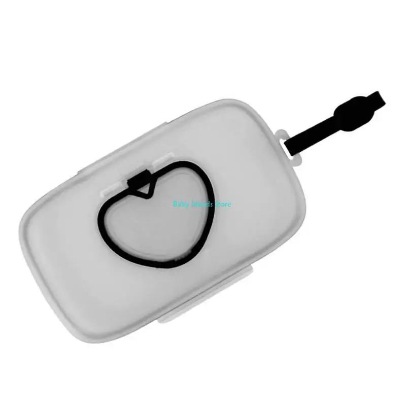 K92D 여행용 아기 물티슈 케이스 정리함 매일 기저귀 가방용 재사용 가능한 홀더