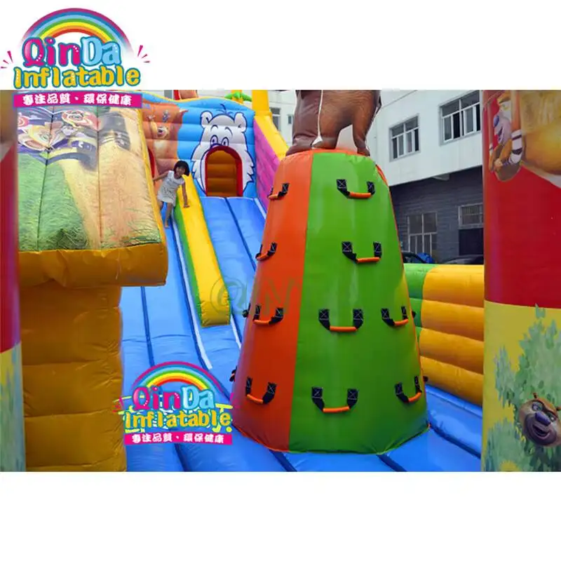 Outdoor Inflatable Funcity, Inflatable Playground Bouncy Castle