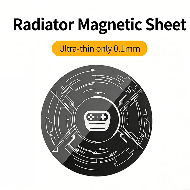 Ultra Thin Metal Iron Ring Sticker Magnetic Accessory Universal Metal Plate for Phone Cooler Car Mount Android Tablet