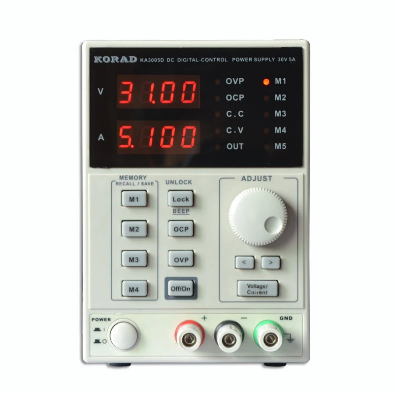 

KA3010D DC Power Supply 30V 10A 0.01V 0.001A Digital Regulated Programmable Precision Variable Regulated Power Supply