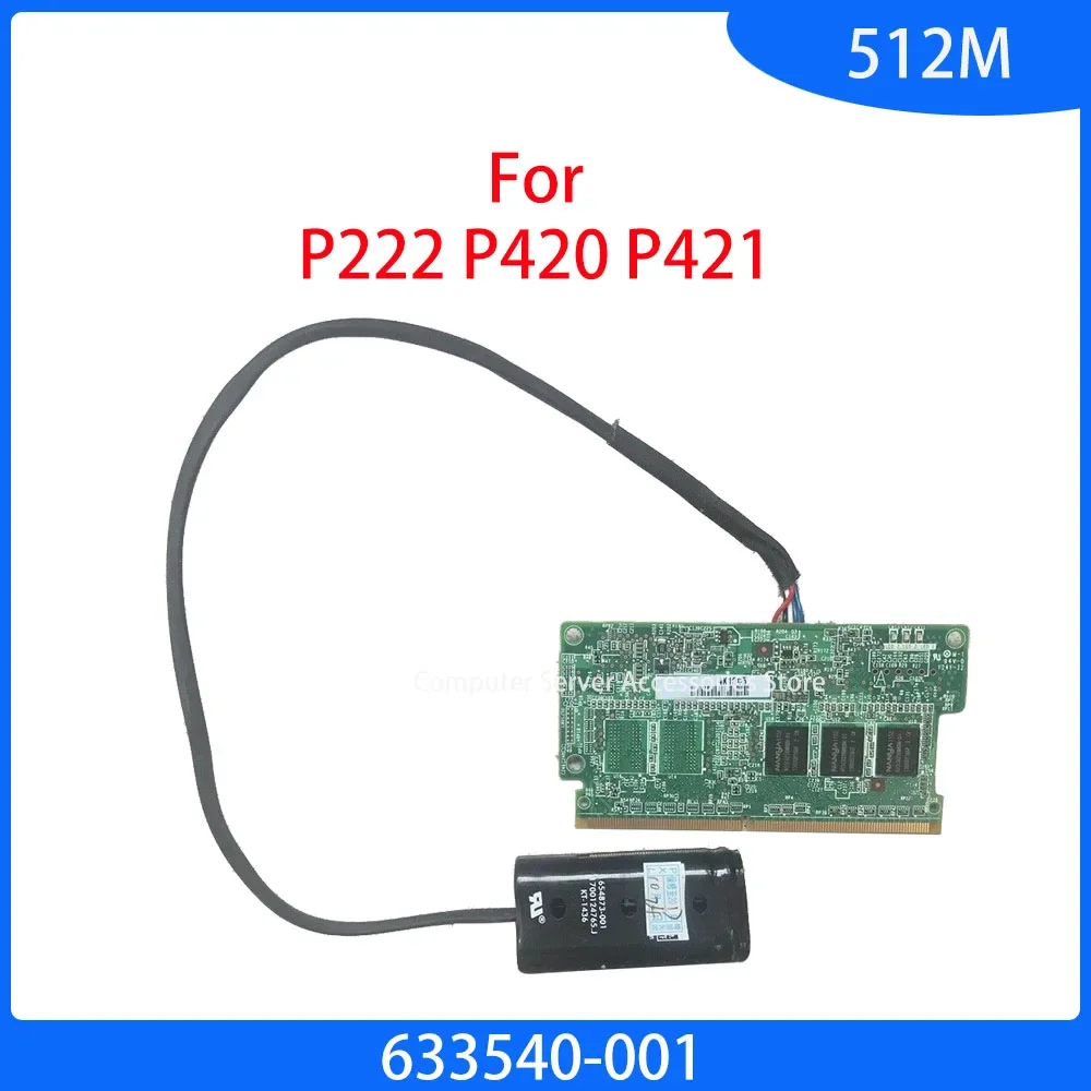 

Original Server 512M FBWC Cache Module+Battery for Smart Array P222 P420 P421 512MB FBWC Cache Module with Battery 633540-001