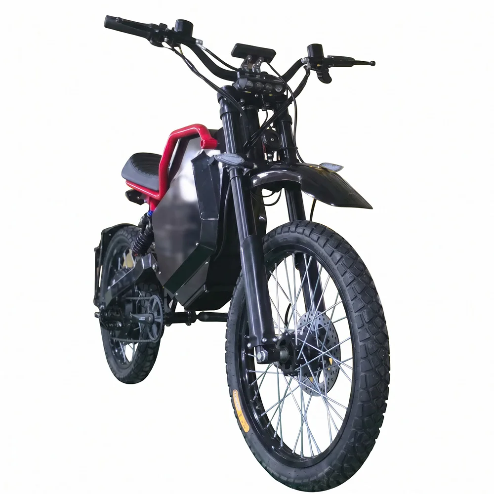 SS80 Powerful QS Motor E-Bike 84V 73Ah ANT BMS 150kmh Top Speed Electric Dirt Bike Dual KKE Shock Mountain Electric Two Wheeler