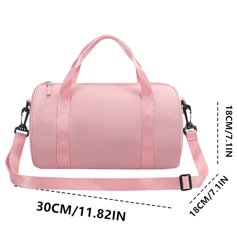 حقيبة صالة الألعاب الرياضية الصغيرة كبيرة الحجم حقيبة تخزين خفيفة الوزن لرقص الجاز للياقة البدنية والتمارين والسفر والرقص والباليه والسباحة