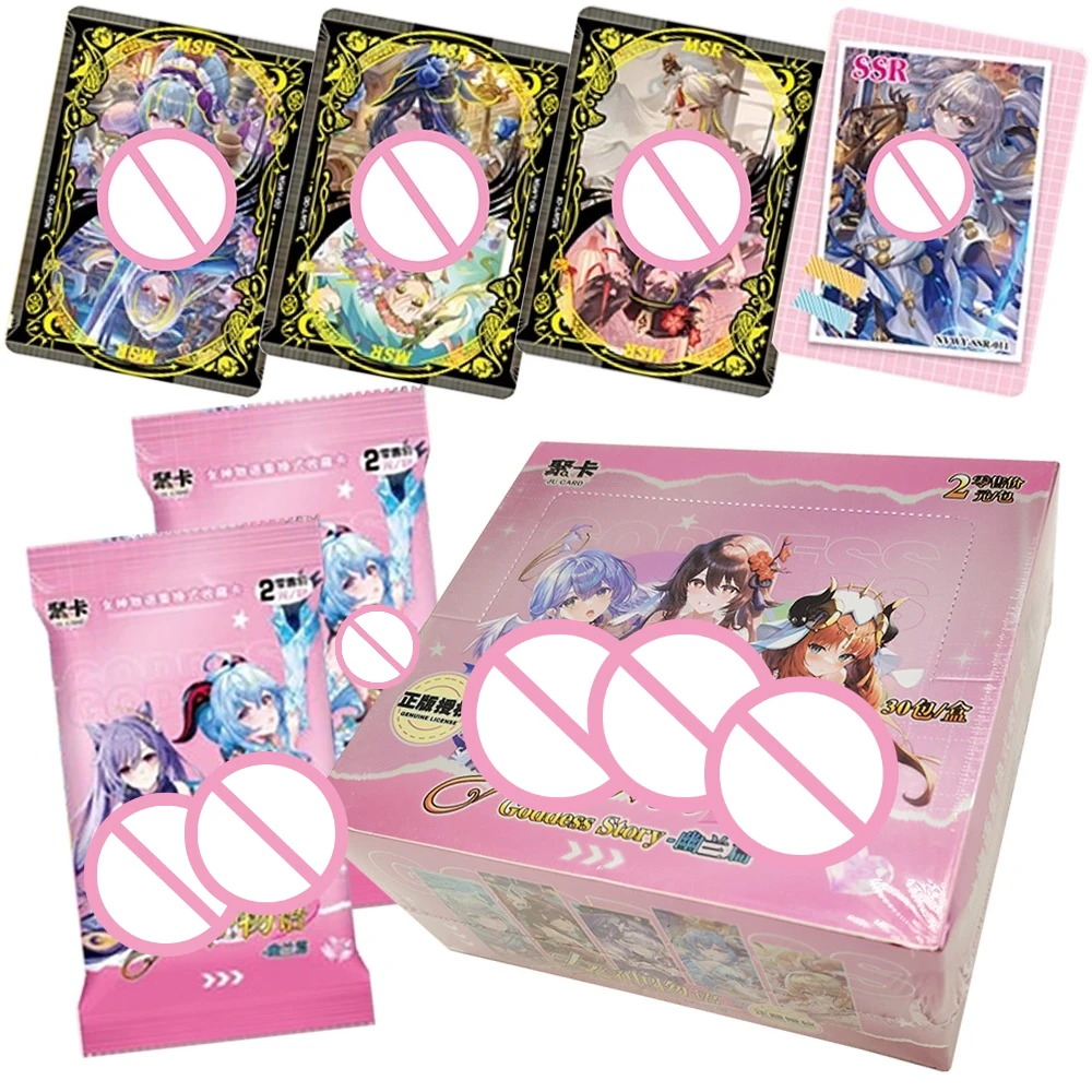 

Коллекционные карточки Goddess Story: Классические аниме-игры, красивые и очаровательные персонажи, высококачественные карточные игрушки, подарки для мальчиков, хобби