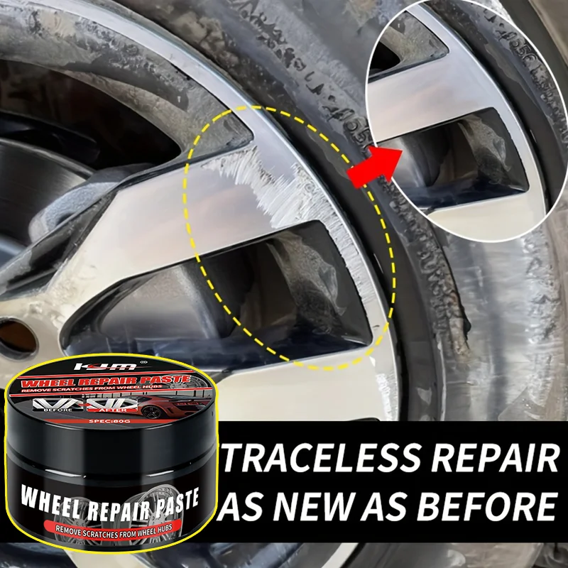 KJM 80G น้ำยาซ่อมรอยขีดข่วนดุม - Wheel Cleaner Alloy บทวิจารณ์และราคา