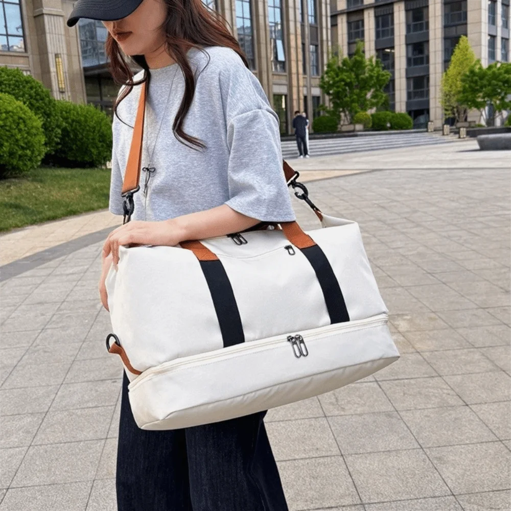 

Large Capacity Short-haul Travel Bag Waterproof Gym Dry-Wet Separation Sports Fitness Bag Multifunctional Crossbody