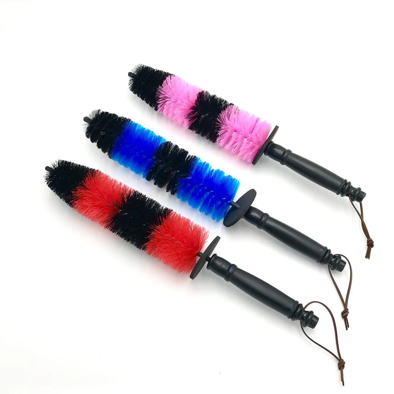 Car Wheel Rim Detailing Brush Long Soft Bristle Tire Wash Brush Motorcycles Car Truck Motor Engine Grille Cleaning Tool Kit