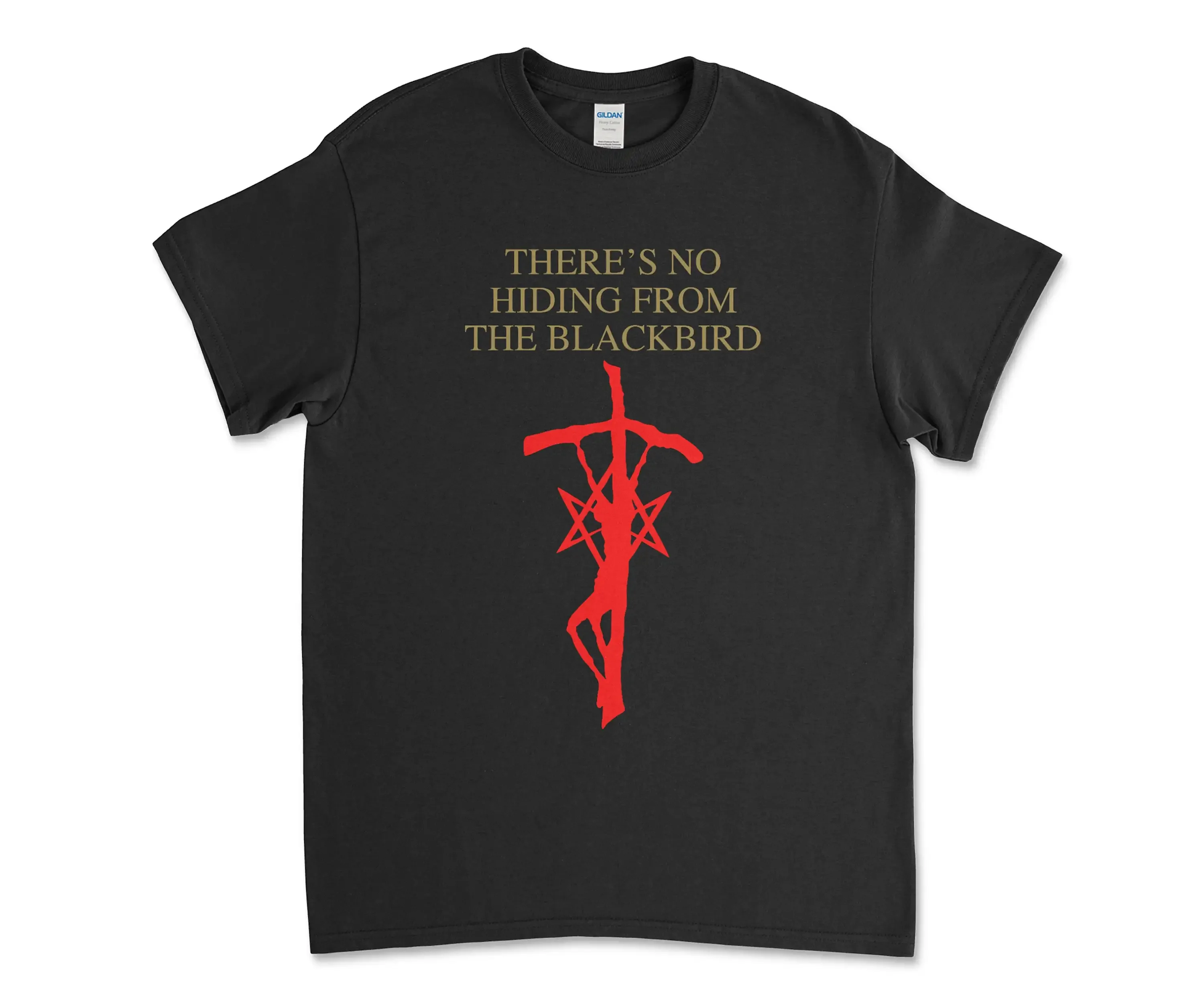 

Current 93 There's No Hiding From the Blackbird Cross Dogs T-shirt