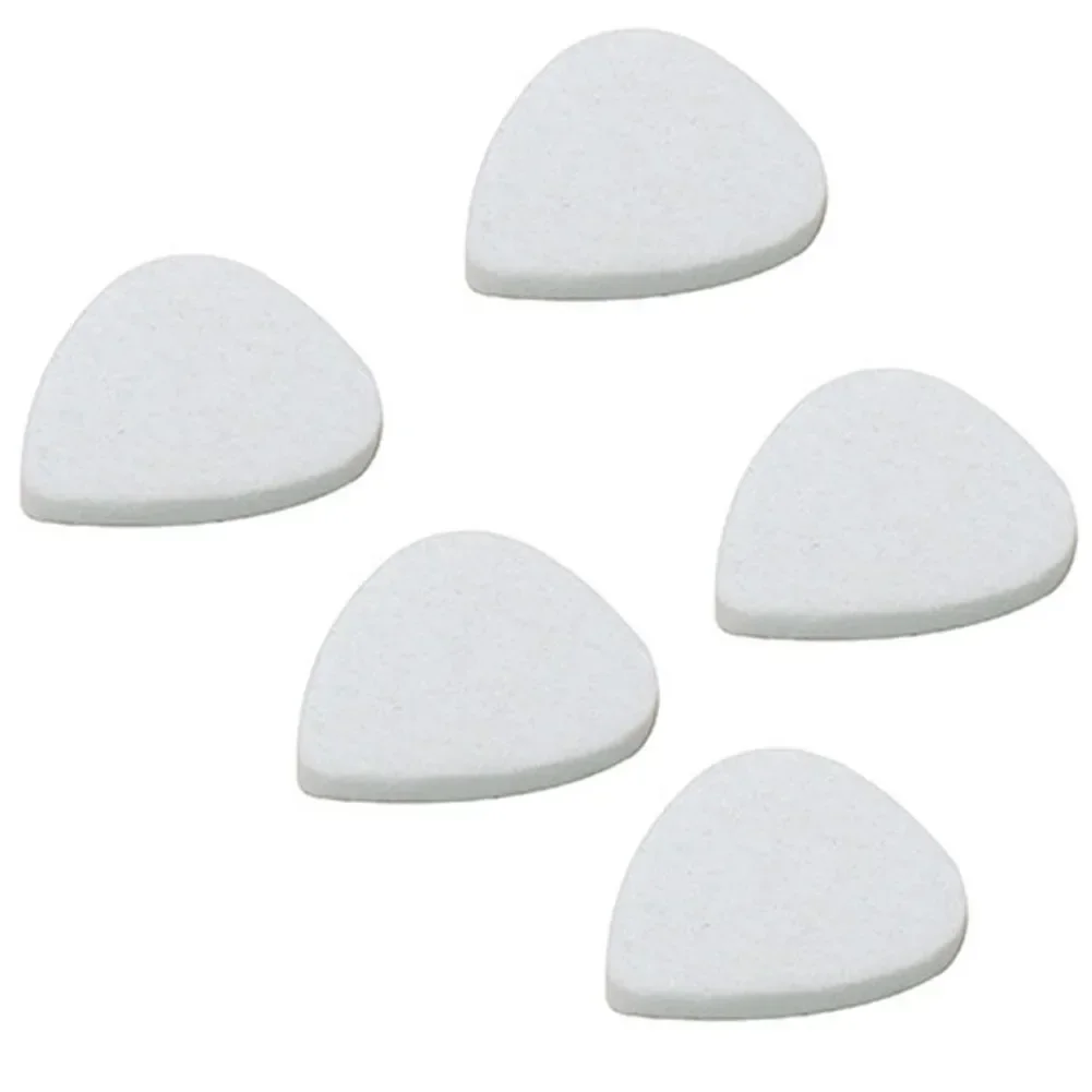 

Paddle Ukulele Felt Picks Professional 30mm*25mm 5pcs Accessories Concert Kit Part Performances Soft Stage Useful